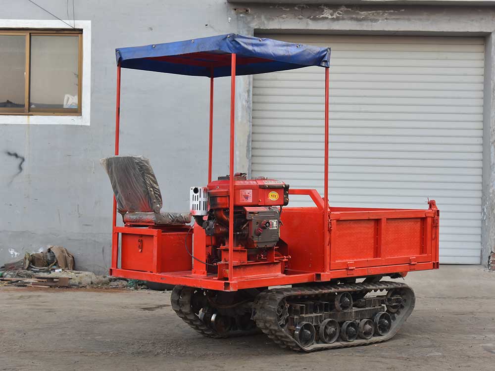小型履帶運輸車操作簡單穩定安全