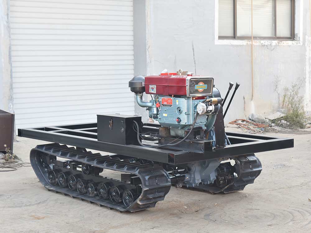 履帶運輸車可在極限條件下正常工作